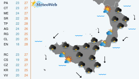 Domenica 20 Settembre Previsioni Meteo Domenica 20 Settembre