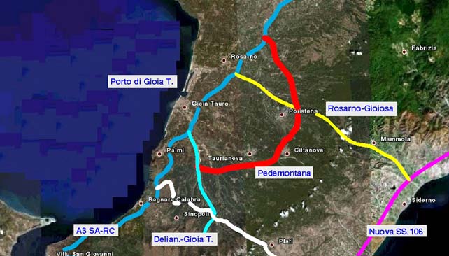 Pedemontana Della Piana Longo La Provincia Coordini I Comuni Sul Decreto Sblocca Italia Stretto Web