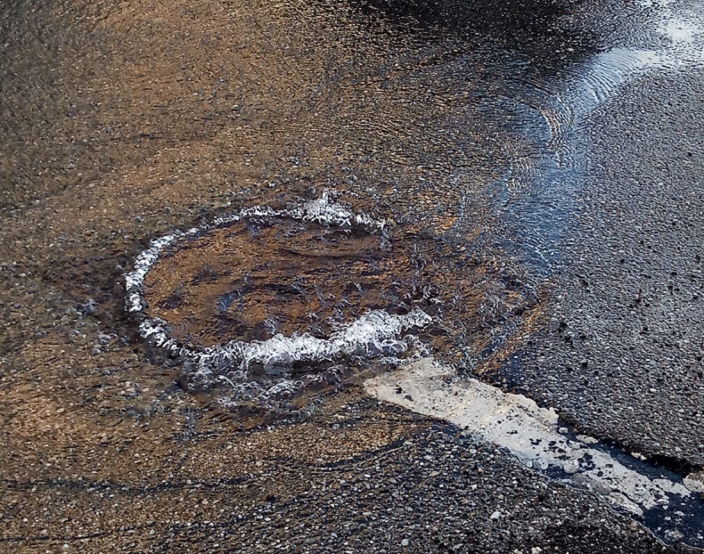 Reggio Calabria Perdita D Acqua A Pellaro Strada Allagata Foto E Video