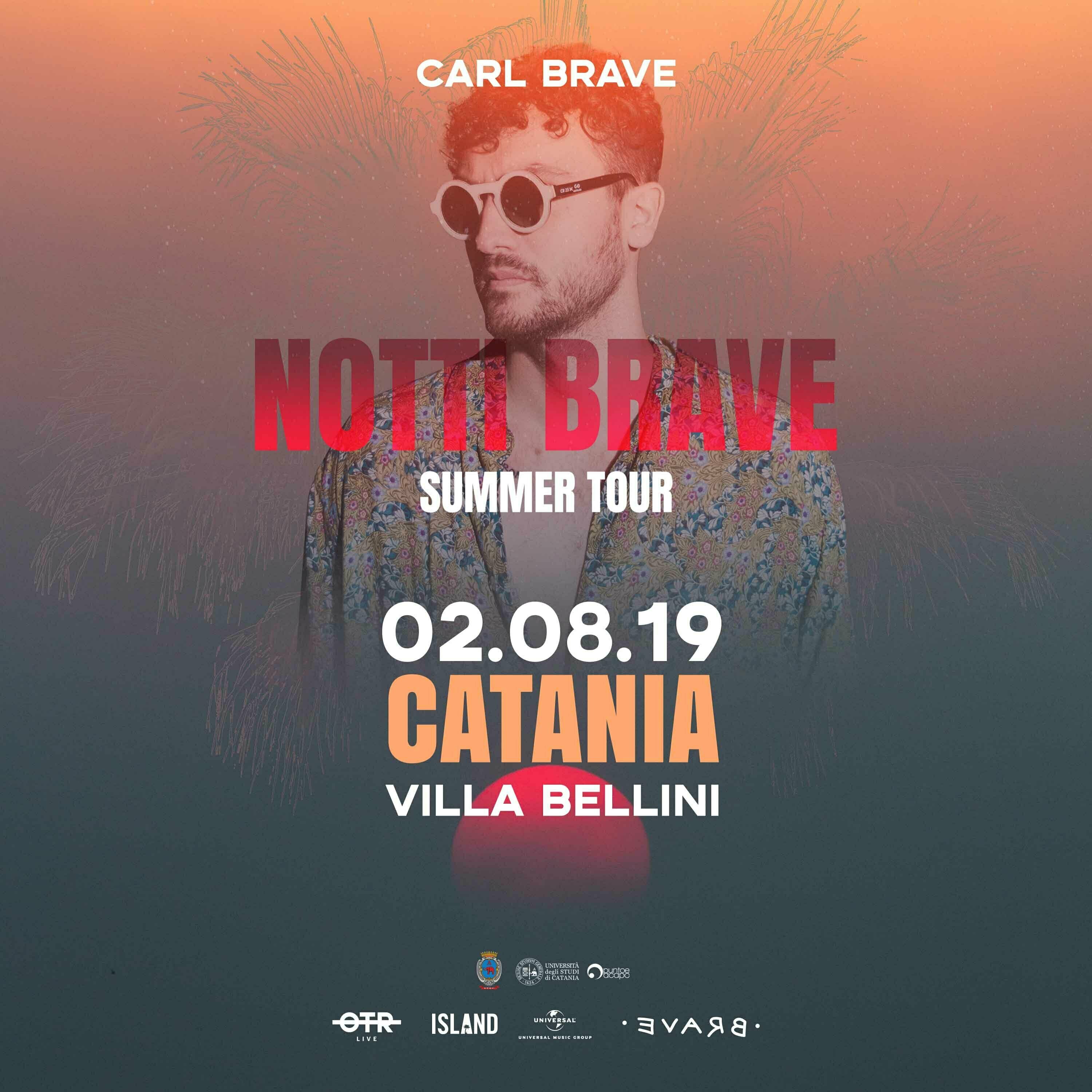 Carl Brave In Concerto A Catania Al Via Le Prevendite INFO UTILI Stretto Web