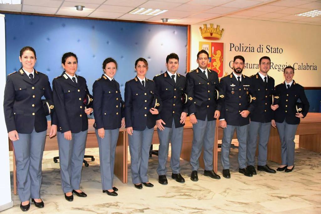 Reggio Calabria Benvenuto Ai 9 Vice Ispettori Di Polizia FOTO