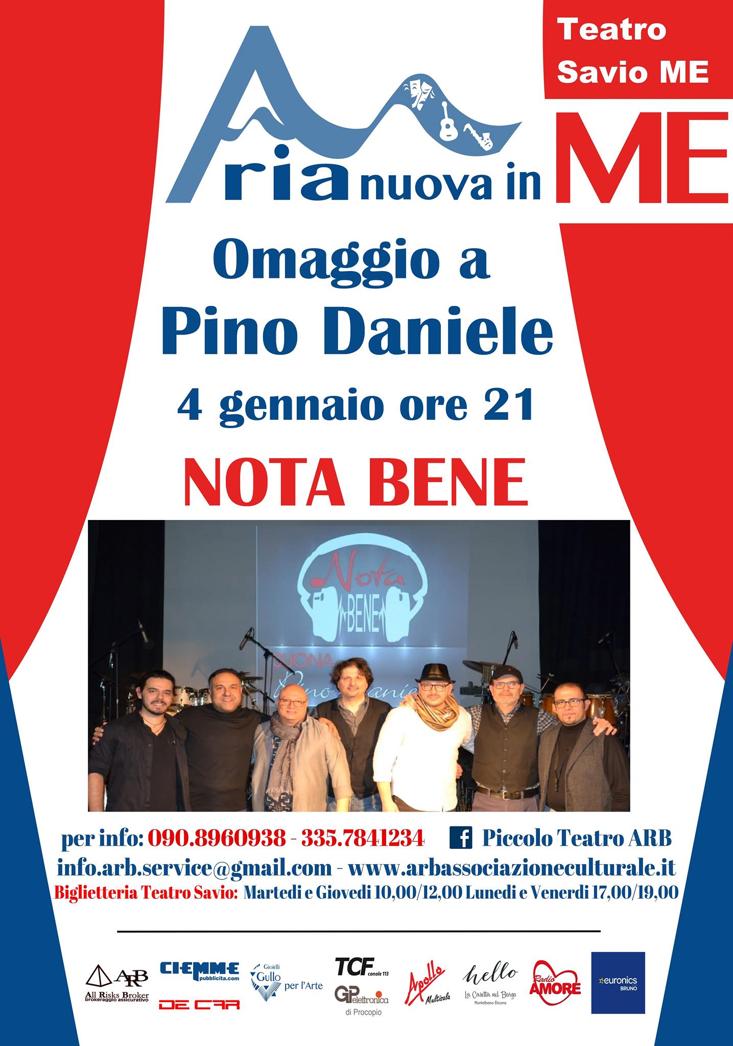 Messina Al Teatro Savio L Omaggio A Pino Daniele