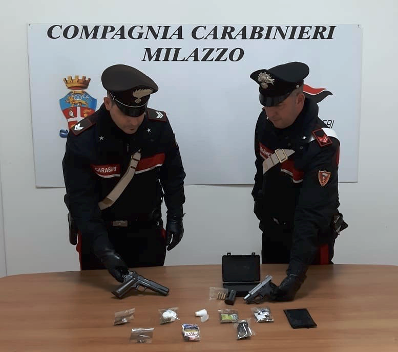 Messina Arrestati Due Fratelli Per Detenzione Illegale Di Arma Comune