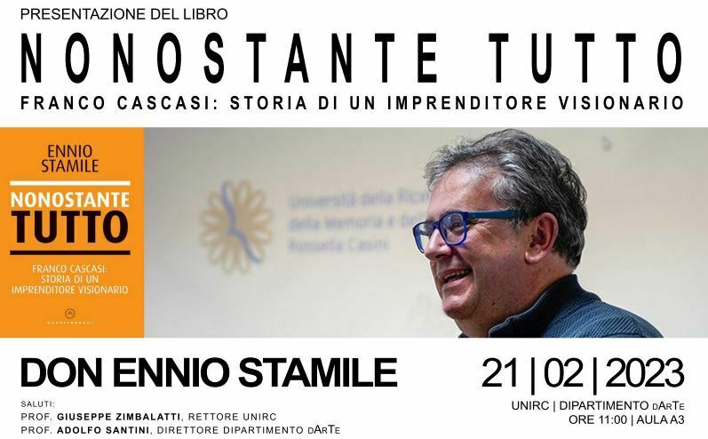 Reggio Calabria Il 21 Febbraio La Presentazione Del Libro Nonostante