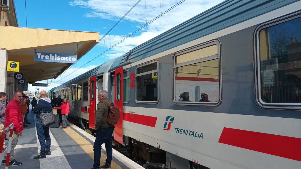 Albero Cade Sui Binari Della Stazione Treni Bloccati A Trebisacce