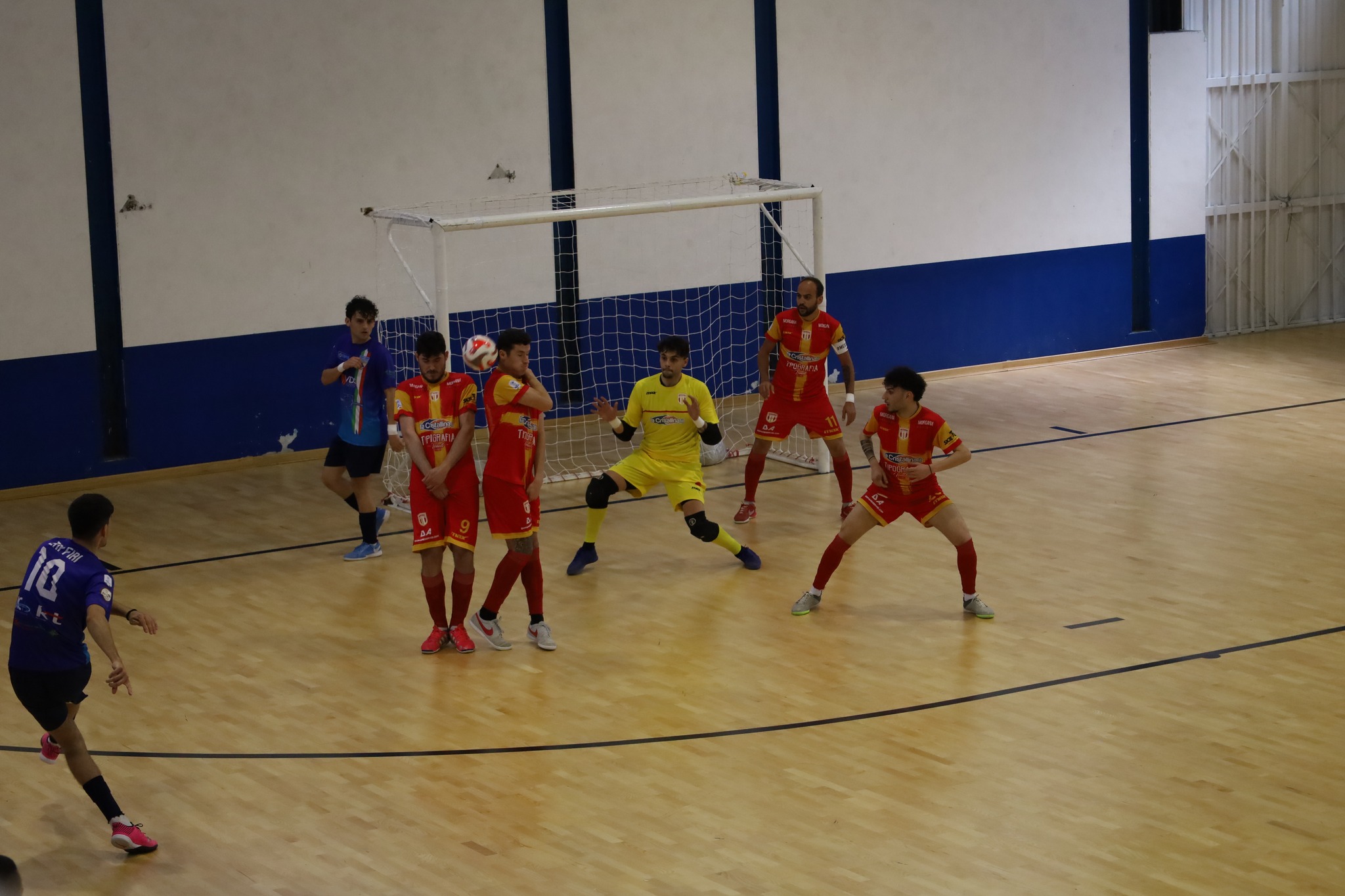 Messina Futsal Buona La Prima Playout Al Real Dem All Andata