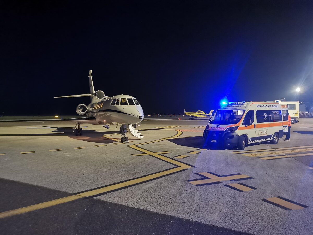 Ragazzino Di Anni Trasportato Durgenza Da Lamezia A Firenze