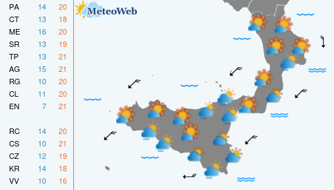 Venerdi 1 Maggio Previsioni Meteo Venerdi 1 Maggio