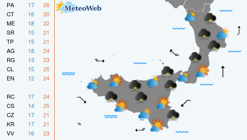 Domenica 10 Maggio Previsioni Meteo Domenica 10 Maggio