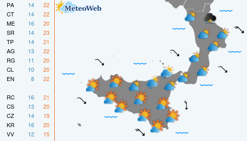 Martedi 19 Maggio Previsioni Meteo Martedi 19 Maggio