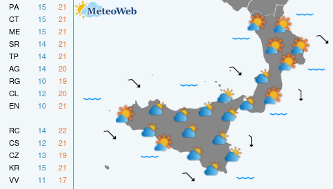 Lunedi 18 Maggio Previsioni Meteo Lunedi 18 Maggio