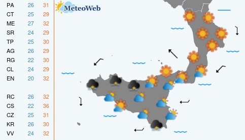 Mercoledi 29 Luglio Previsioni Meteo Mercoledi 29 Luglio