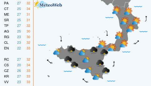 Lunedi 27 Luglio Previsioni Meteo Lunedi 27 Luglio