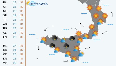 Mercoledi 29 Luglio Previsioni Meteo Mercoledi 29 Luglio