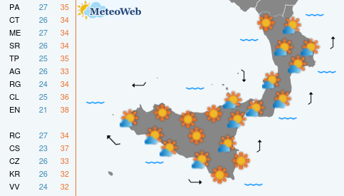 Lunedi 3 Agosto Previsioni Meteo Lunedi 3 Agosto