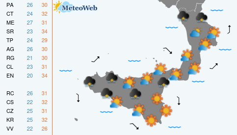 Venerdi 11 Settembre Previsioni Meteo Venerdi 11 Settembre