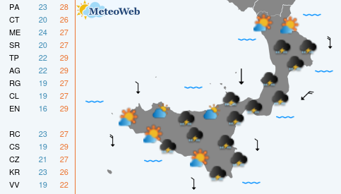 Martedi 15 Settembre Previsioni Meteo Martedi 15 Settembre