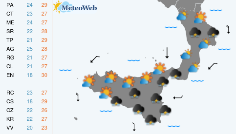 Domenica 13 Settembre Previsioni Meteo Domenica 13 Settembre