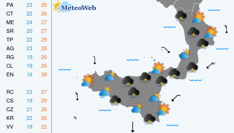 Martedi 15 Settembre Previsioni Meteo Martedi 15 Settembre