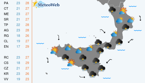 Martedi 15 Settembre Previsioni Meteo Martedi 15 Settembre