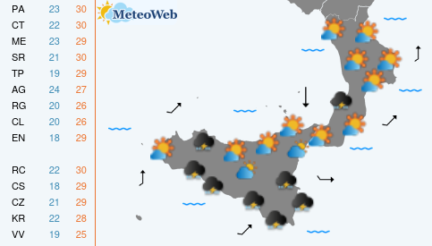 Venerdi 18 Settembre Previsioni Meteo Venerdi 18 Settembre