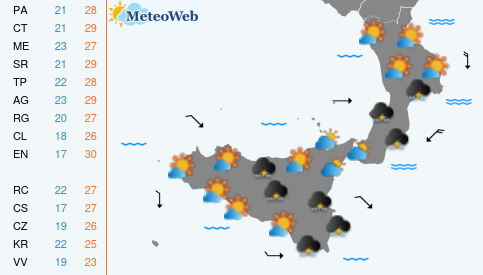 Martedi 22 Settembre Previsioni Meteo Martedi 22 Settembre