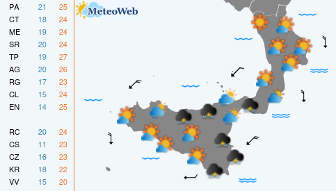 Sabato 26 Settembre Previsioni Meteo Sabato 26 Settembre