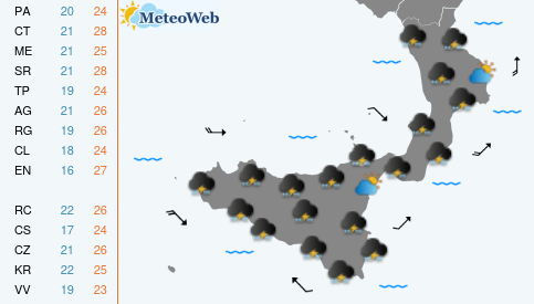 Venerdi 9 Ottobre Previsioni Meteo Venerdi 9 Ottobre