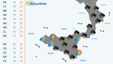 Sabato 10 Ottobre Previsioni Meteo Sabato 10 Ottobre
