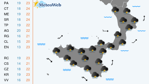 Sabato 10 Ottobre Previsioni Meteo Sabato 10 Ottobre