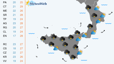 Venerdi 9 Ottobre Previsioni Meteo Venerdi 9 Ottobre