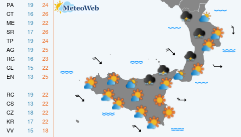 Domenica 11 Ottobre Previsioni Meteo Domenica 11 Ottobre