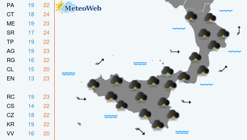 Sabato 10 Ottobre Previsioni Meteo Sabato 10 Ottobre