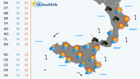 Martedi 13 Ottobre Previsioni Meteo Martedi 13 Ottobre