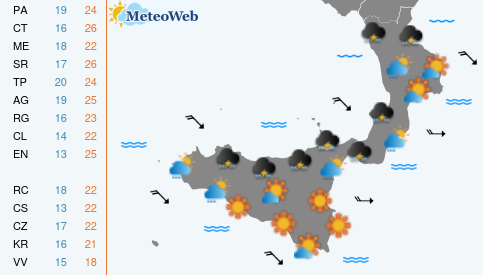 Domenica 11 Ottobre Previsioni Meteo Domenica 11 Ottobre