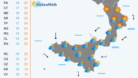 Sabato 17 Ottobre Previsioni Meteo Sabato 17 Ottobre
