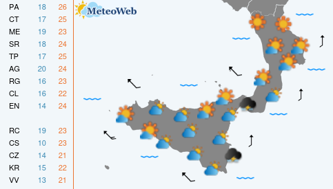 Domenica 18 Ottobre Previsioni Meteo Domenica 18 Ottobre