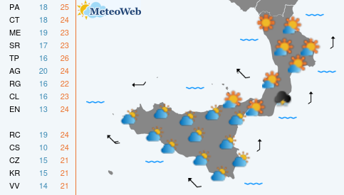 Domenica 18 Ottobre Previsioni Meteo Domenica 18 Ottobre
