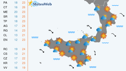 Giovedi 22 Ottobre Previsioni Meteo Giovedi 22 Ottobre