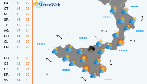 Sabato 24 Ottobre Previsioni Meteo Sabato 24 Ottobre