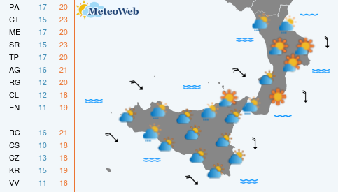 Domenica 25 Ottobre Previsioni Meteo Domenica 25 Ottobre