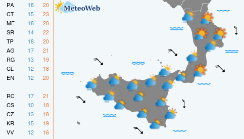 Domenica 25 Ottobre Previsioni Meteo Domenica 25 Ottobre