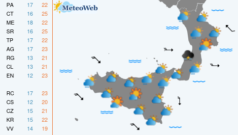 Sabato 24 Ottobre Previsioni Meteo Sabato 24 Ottobre