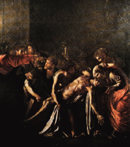 Caravaggio, Resurrezione di Lazzaro, 1609