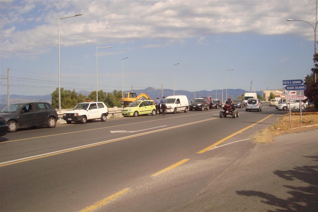 Reggio Ennesimo Incidente Sulla Ss Jonica A Lazzaro Foto