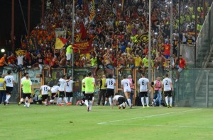 reggina messina festa