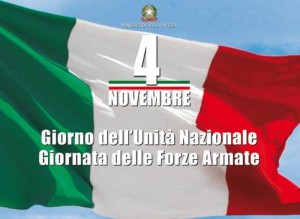 Giorno dell'Unita' Nazionale e Giornata delle Forze Armate