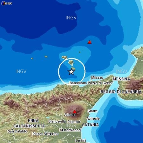 Scossa Di Terremoto Alle Eolie