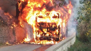 Incendio bus
