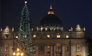 albero san pietro vaticano natale